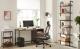 VASAGLE Etajera tip scara 6 rafturi, PAL si cadru metalic, 60x30x205 cm, maro rustic Household NewTrend