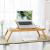 SONGMICS Masa pliabila laptop, din bambus, cu ventilatie si picioare ajustabile, 72x35x29 cm, natur Household NewTrend