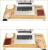 SONGMICS Masa pliabila laptop, din bambus, cu ventilatie si picioare ajustabile, 72x35x29 cm, natur Household NewTrend