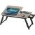 SONGMICS Masa laptop sau mic dejun cu picioare pliabile, din bambus, blat reglabil pe unghi si inaltime, 68x35x32 cm Household NewTrend