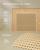 VASAGLE Raft pantofi 3 usi cu aspect ratan, cadru PAL si picioare metalice, stil boho, 80x35x70 cm, stejar bej Household NewTrend