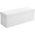 SONGMICS Taburet pliabil cu spatiu de depozitare, 3 locuri, imitatie piele, 110x38x38 cm, alb Household NewTrend