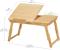 SONGMICS Masuta laptop sau mic dejun, din bambus, reglabila pe inaltime si unghi, cu sertar lateral, 68x35x22-32 cm, natural Household NewTrend