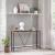VASAGLE Masa tip consola cu cadru metalic, design industrial, 120x23x74 cm, maro rustic Household NewTrend