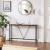 VASAGLE Masa tip consola cu cadru metalic, design industrial, 120x23x74 cm, maro rustic Household NewTrend