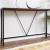 VASAGLE Masa tip consola cu cadru metalic, design industrial, 120x23x74 cm, maro rustic Household NewTrend