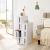 SONGMICS Etajera ingusta cu roti, pentru baie sau bucatarie, cu 4 sertare, 45x17x84 cm, alb Household NewTrend