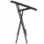 Masa catering profesionala pentru evenimente, inalta, cu picioare metal pliabile, rotunda, d 80 cm, h 110 cm, negru Household NewTrend