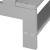 Turn de invatare inaltator multifunctional din lemn, platforma reglabila pe 3 inaltimi, 90x39x44 cm, gri Household NewTrend