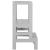Turn de invatare inaltator multifunctional din lemn, platforma reglabila pe 3 inaltimi, 90x39x44 cm, gri Household NewTrend