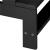 Turn de invatare inaltator multifunctional din lemn, platforma reglabila pe 3 inaltimi, 90x39x44 cm, negru Household NewTrend