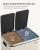 SONGMICS Cos de gunoi dublu 41x32x47 cm, 2x15L, pedale separate, capac soft-close si galeata detasabila, bej si negru Household NewTrend