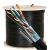 Cablu FTP autoportant'cat 5E'CUPRU 100%'305m'negru TSY-FTP5E-MESS SafetyGuard Surveillance