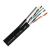 Cablu FTP autoportant'cat 5E'CUPRU 100%'305m'negru TSY-FTP5E-MESS SafetyGuard Surveillance