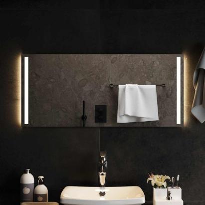 Oglindă de baie cu LED, 90x40 cm GartenMobel Dekor