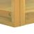 Dulap de baie suspendat, 110x45x35 cm, lemn masiv de tec GartenMobel Dekor