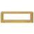 Dulap de baie suspendat, 110x45x35 cm, lemn masiv de tec GartenMobel Dekor