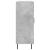 Dulap, gri beton, 69,5x34x90 cm, lemn compozit GartenMobel Dekor