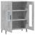 Dulap, gri beton, 69,5x34x90 cm, lemn compozit GartenMobel Dekor