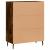 Dulap, stejar fumuriu, 69,5x34x90 cm, lemn compozit GartenMobel Dekor