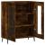 Dulap, stejar fumuriu, 69,5x34x90 cm, lemn compozit GartenMobel Dekor