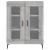 Dulap, gri sonoma, 69,5x34x90 cm, lemn compozit GartenMobel Dekor
