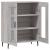 Dulap, gri sonoma, 69,5x34x90 cm, lemn compozit GartenMobel Dekor