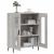 Dulap, gri sonoma, 69,5x34x90 cm, lemn compozit GartenMobel Dekor