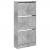 Pantofar, gri beton, 60x21x125,5 cm, lemn compozit GartenMobel Dekor