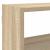 Raft cubic perete 7 compartimente stejar sonoma lemn prelucrat GartenMobel Dekor