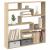 Raft cubic perete 7 compartimente stejar sonoma lemn prelucrat GartenMobel Dekor