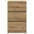 Noptiere cu 3 sertare 2 buc Stejar Artisan 39x35x65 cm GartenMobel Dekor