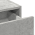 Masă de Machiaj cu sertar Gri 60 x 40 x 70 cm Lemn compozit GartenMobel Dekor