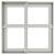 Vază pentru Grădină Argintiu 80 x 80 x 60 cm Oțel galvanizat GartenMobel Dekor