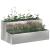 Vază pentru Grădină Argintiu 100 x 60 x 45 cm Oțel galvanizat GartenMobel Dekor