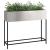 Ghiveci ridicat pentru grădină Argintiu 100 x 26 x 82 cm GartenMobel Dekor