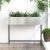 Ghiveci ridicat pentru grădină Argintiu 100 x 26 x 82 cm GartenMobel Dekor