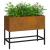 Ghiveci ridicat pentru grădină Ruginit 60 x 26 x 45 cm GartenMobel Dekor