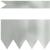 Borduri pentru gazon 10 pcs Argintiu 100 x 0.5 x 15 cm GartenMobel Dekor