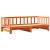 Pat de zi cu trundle Maro ceruit 203.5 x 184 x 66 cm GartenMobel Dekor