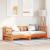 Pat de zi cu trundle Maro ceruit 203.5 x 184 x 66 cm GartenMobel Dekor