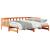 Pat de zi cu trundle Maro ceruit 203.5 x 184 x 66 cm GartenMobel Dekor