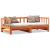 Pat de zi cu trundle Maro ceruit 203.5 x 184 x 66 cm GartenMobel Dekor