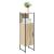 Dulap de Baie cu ușă Bej 33 x 33 x 120.5 cm Lemn compozit GartenMobel Dekor