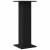 Suporturi pentru Difuzoare 2 pcs Stejar negru 30 x 30 x 80 cm GartenMobel Dekor