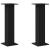 Suporturi pentru Difuzoare 2 pcs Stejar negru 30 x 30 x 95 cm GartenMobel Dekor