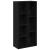 Raft Stejar negru 50 x 25 x 105 cm Lemn compozit GartenMobel Dekor