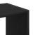 Raft pentru cărți Stejar negru 68.5 x 32 x 68.5 cm GartenMobel Dekor