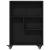 Troler Îngust Stejar negru 48 x 13 x 68 cm Lemn compozit GartenMobel Dekor
