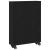 Troler Îngust Stejar negru 48 x 13 x 68 cm Lemn compozit GartenMobel Dekor